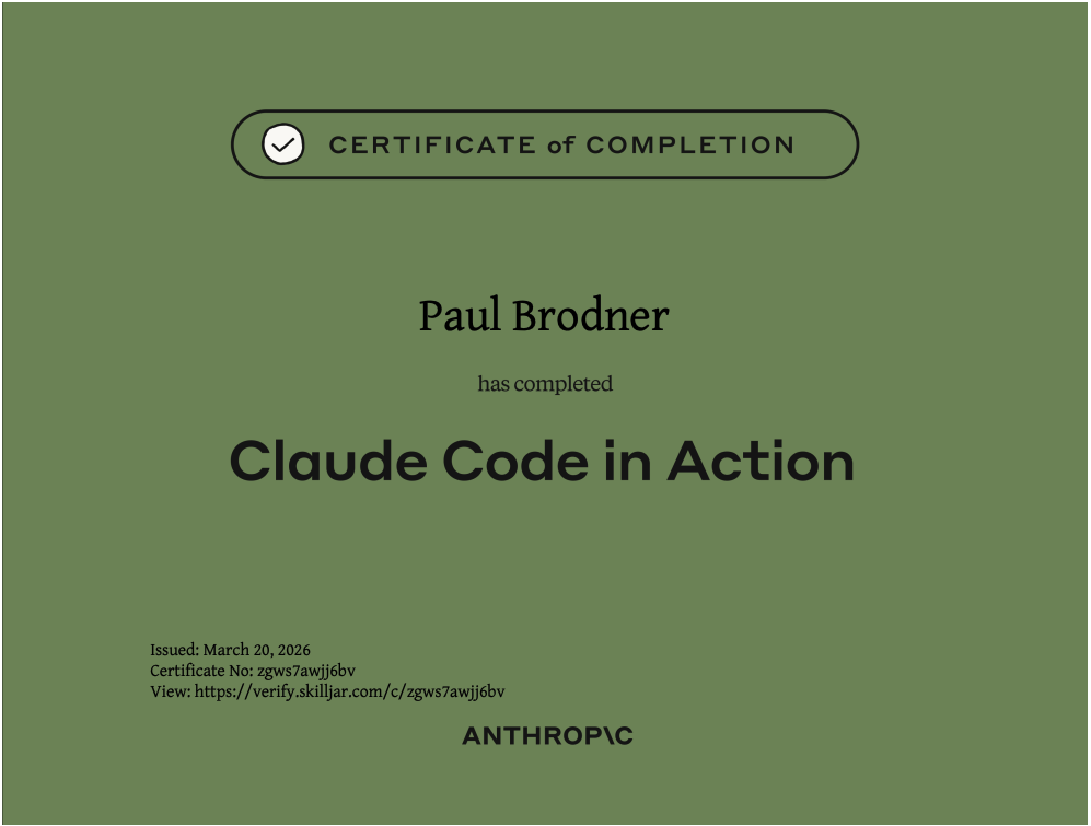 Claude Code in Action — hands-on AI-augmented engineering with Anthropic's Claude Code CLI.