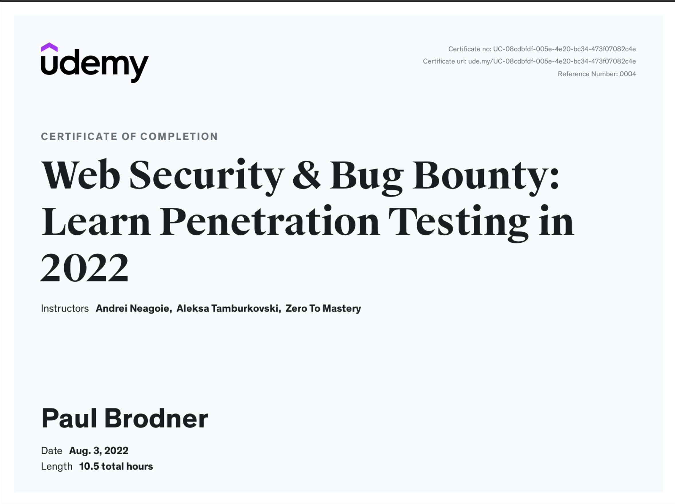 Learn Penetration Testing from scratch to become a bug bounty hunter and web security tester